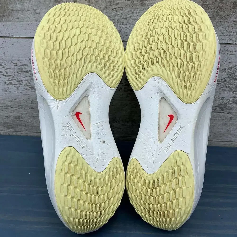Nike Zoom Fly 5 Women's Road Running Shoes Citron Tint Light Crimson US 9.5 DM89